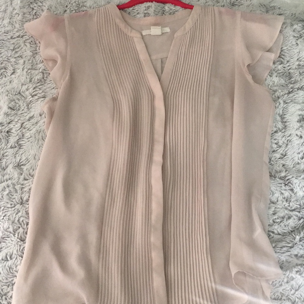 Romantic Blush Colored Blouse